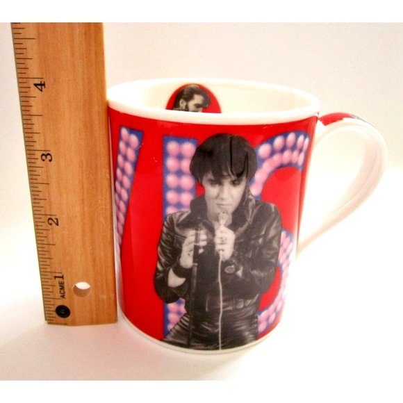 VTG Royal Doulton Elvis Presley Leather Jacket - Stand Up EPGW4 - Mug/Coffee Cup - Picture 6 of 10